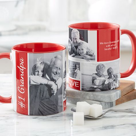 Love Photo Collage, Polymer Clay Disney, Friends Merchandise, Custom Photo Mugs, Tea And Books, Coffee Cup Design, Photo Pillows, Love Photo, Sublimation Mugs