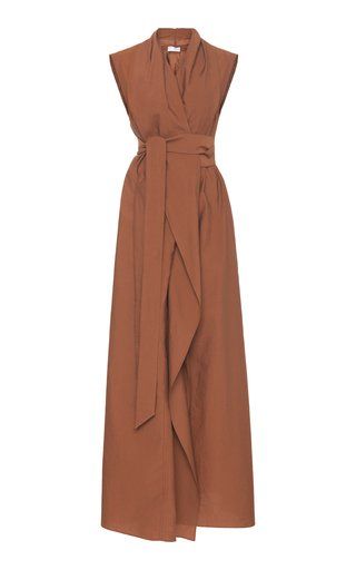 Embellished Leather Midi Dress by Oscar de la Renta | Moda Operandi Breastfeeding Dresses, Audition Outfit, Kain Linen, Elegant Wrap Dress, Cotton Wrap Dress, Wrap Dresses, Elegante Casual, Looks Chic, 여자 패션