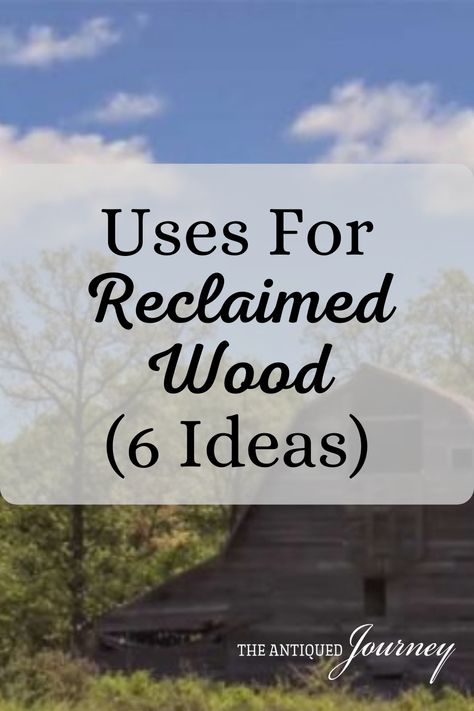 An old, dilapidated barn in an open field is one of the most peaceful scenes there is. It could have been there for hundreds of years, a refuge for animals or crops and who knows what else! Many times those old barns lose their luster and fall down from years of wear, which then gifts us beautiful old wood full of patina and oozing with possibilities. Below are 6 creative uses for reclaimed wood in your home. Reclaimed Barn Wood Projects, Old Barn Wood Projects, Kitchen Reno On A Budget, Old Barn Wood Ideas, Repurpose Old Wood, Diy Dining Room Decor, Old Barns Rustic, Reno On A Budget, Barn Board Crafts