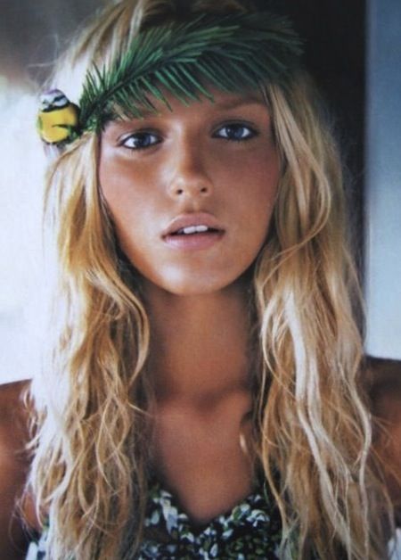 Diy Beach Hair, Carter Smith, Boho Inspo, Hair 101, Beachy Hair, Lovely Pictures, Anja Rubik, Hippy Chic, Class Reunion