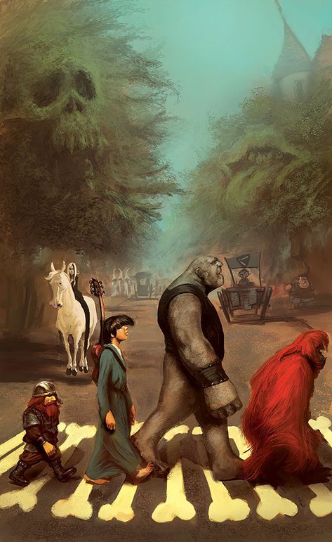 Sir Terry Pratchett 's Discworld on Behance Marc Simonetti, Discworld Books, Terry Pratchett Books, Sto Lat, After Earth, Terry Pratchett Discworld, John Terry, Beatles Abbey Road, The Great