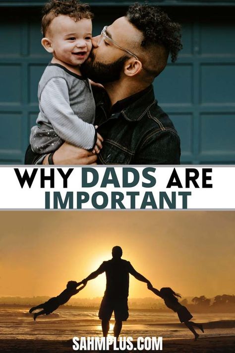 Why dads are important! Importance of fathers to daughters and sons - why kids need their dads to be present and engaged. Fathers Are Important, Importance Of Mother, Reunion Activities, Family Reunion Activities, Motherhood Encouragement, Parenting Issues, Dad Advice, Family Relations, Parenting Help