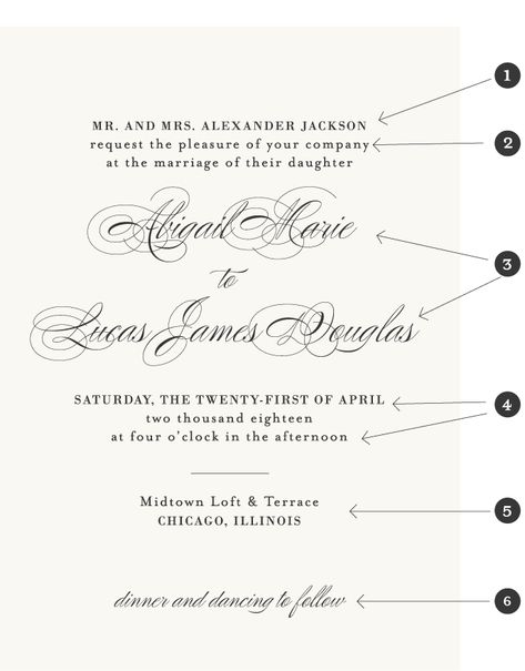 traditional invitation wording Traditional Wedding Invitation Wording, Wedding Invitation Wording Formal, Reception Invitation Wording, Wedding Invitation Wording Templates, Sample Wedding Invitation Wording, Homemade Wedding Invitations, Invitation Etiquette, Wedding Invitation Etiquette, Traditional Invitation