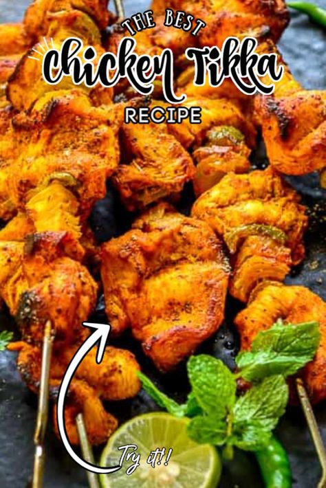 Chicken Tikka Marinade, Kerala Cooking, Chicken Tikka Kebab, Chicken Tikka Recipe, Chicken Kebab Recipe, Chicken Tikka Masala Recipes, Kebab Recipe, Tikka Recipe, Indian Chicken Recipes