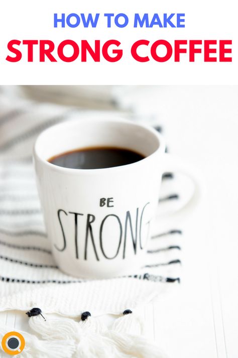 Contrary to what some believe, strong coffee shouldn't be bitter or burnt tasting at all. In fact, if it's properly made it will have a rich flavor that's delicious and distinctive.  With the right roast and grind, you'll be well on your way to a great cup of coffee that will knock your socks off. #Coffee Coffee Goddess, Coffee Brewing Methods, Coffee Tips, Burnt Coffee, Coffee Hacks, Coffee Facts, Homemade Coffee, Decaf Coffee, Roasted Coffee Beans