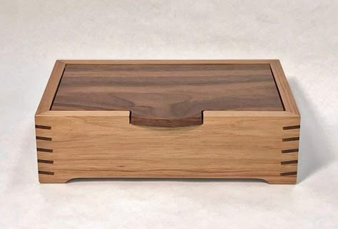 Wooden Box Plans, Wood Box Design, Walnut Jewelry, Jewelry Box Plans, Wooden Box Diy, Small Wood Box, Wooden Box Designs, Wood Keepsake Box, Biggest Fear