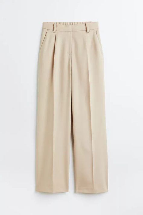 Dress Pants | H&M (US) H&m Trousers, Dressy Pants, Double Breasted Jacket, Tailored Pants, Knit Set, Tailored Trousers, Wool Blazer, Fashion Company, High Waisted Pants