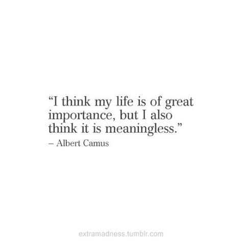 Yep Philosophical Quotes About Life, Classic Literature Quotes, Camus Quotes, Powerful Inspirational Quotes, Self Inspirational Quotes, Senior Quotes, Philosophical Quotes, Thinking Quotes, Literature Quotes