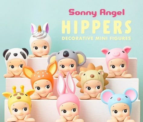 Sonny Angel Hippers, Sony Angels, Sony Angel, Dream Birthday, Angel Core, 2023 Wishlist, Sonny Angels, Toys Art, Christmas Gifts Ideas