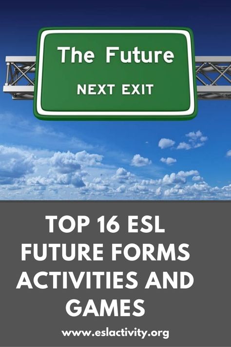 Top 16 ESL games and activities to work on future forms. Going to and will, plus a whole lot more for talking about the future in English. Have some fun with your students with these engaging and interesting ESL activities for the future verb forms in English.  #future #goingto #will #grammar #englishggrammar #teaching #teachingenglish #englishteacher #englishteacher #esl #efl #tefl #elt #tesol #tesl #eslgame #game #eslactivity #activity Future Tense Activities, Tense Activities, Sentence Activities, Esl Reading, English Lesson Plans, Esl Teaching Resources, Esl Games, Future Tense, Esl Lesson Plans