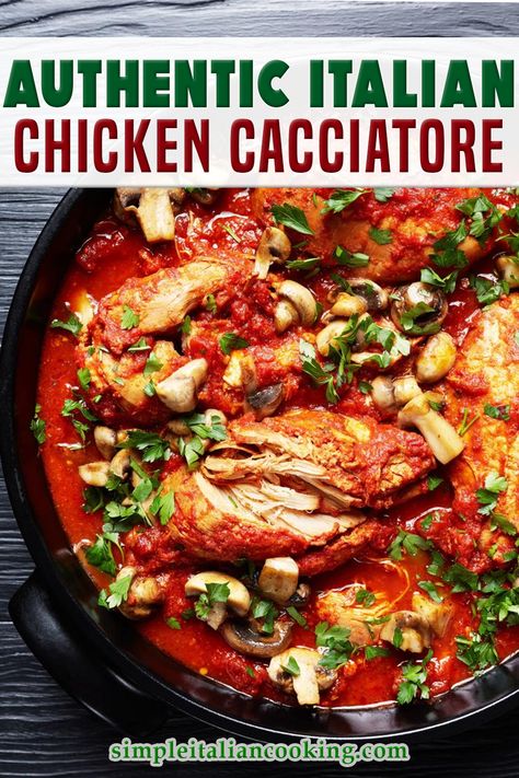 Chicken Cacciatore Dutch Oven, Chicken Cacciatore Recipes, Boneless Chicken Cacciatore Recipe, Baked Chicken Cacciatore Oven, Chicken Cattitore Recipes Easy, Chicken Cacciatore Recipe Crockpot, Chicken Cachetori Recipe, Chicken Cacciatore Recipe Authentic, Italian Chicken Thigh Recipes