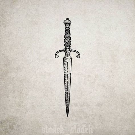 Small Dagger Tattoo Simple, Blade Tattoo Men, Knife Finger Tattoo, Dagger Tattoo Men, Dagger Sternum Tattoo Women, Dainty Dagger Tattoo, Athame Tattoo, Tiny Dagger Tattoo, Dagger Tattoo For Men