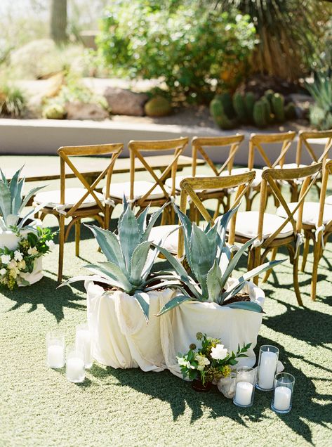 Aloe Vera Centerpiece Wedding, Agave Centerpiece Wedding, Agave Wedding Decor, Succulent Arch Wedding, Agave Theme Wedding, Agave Theme Party, Agave Wedding Color, Agave Centerpiece, Desert Floral Arrangement