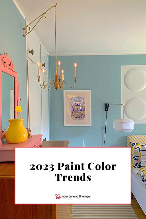 Contrast Wall Color Bedroom, Bedroom Paint Colors Bright, Cheerful Bedroom Paint Colors, Living Room Colours 2023, Colorful Wall Colors, Bright Bedroom Paint Colors, Vibrant Paint Colors, Fun Paint Colors For Home, Bright Wall Paint Ideas