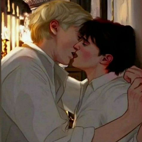 Darry Fanart, Draco Malfoy Fanart, Drarry Fanart, Harry Draco, Gay Harry Potter, Harry Potter Feels, Images Harry Potter, Draco Harry Potter, Harry Potter Comics