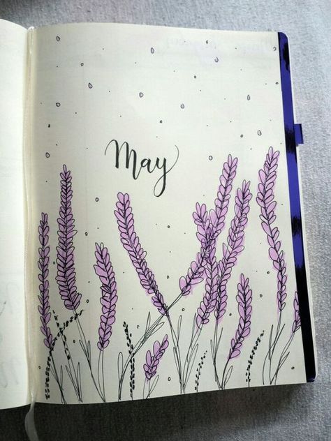 20 Fantastic Ways and Ideas for May Bullet Journal Pages   #diyideas #bujoideas #bujopages #bulletjournal #bulletjournalpages May Bullet Journal Cover, Bullet Journal Simple, Bullet Journal Cover Page Ideas, Journal Cover Page Ideas, Journal Cover Page, Bullet Journal Pages, Weekly Log, May Bullet Journal, How To Bullet Journal