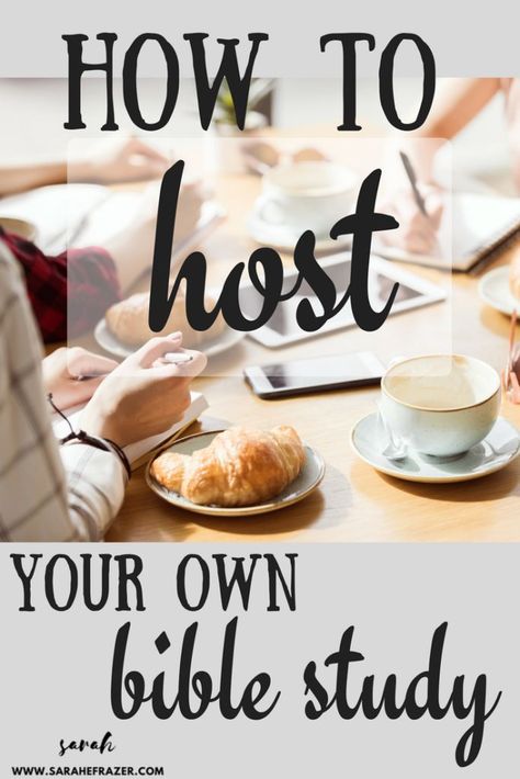 Are you wondering how to host a Bible study in your home?  Here's the ultimate Bible study host guide to help you get started, grow in faith, and cultivate godly friendships. || Sarah E. Frazer #biblestudy #christianwoman #spiritualgrowth Starting A Bible Study, Girl Bible Study, Girl Bible, Study Girl, Small Group Bible Studies, Bible Studies For Beginners, Grow In Faith, Bible College, Bible Study Topics