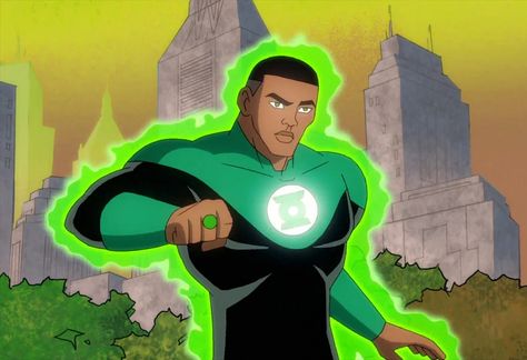 Green Lantern Justice League, John Stewart Green Lantern, Justice League Animated, Jeremy Irvine, Finn Wittrock, John Stewart, Lantern Corps, Best Comic Books, Justice League Unlimited