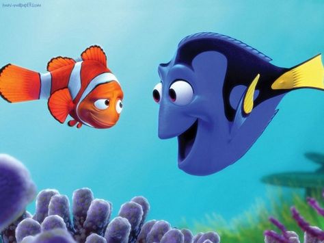 . Pixar Movies Quotes, Disney Sidekicks, Dory Finding Nemo, Muppet Christmas Carol, Film Disney, Walt Disney Animation, Walt Disney Animation Studios, Film D'animation, Finding Dory