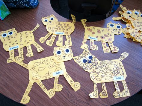 Teacher Bits and Bobs: Jaguars, Mom's Day Plates, and a LUNA GIVEAWAY! Jaguar Craft Preschool, Jaguar Craft, Preschool Rainforest, Shipwreck Vbs, Rainforest Preschool, Glad Strategies, Preschool Jungle, Jaguar Art, Rainforest Project