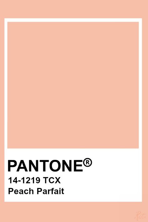 Pantone Peach Parfait Pantone Peach Shades, Peach Pantone, Pantone Shades, Interior Design Bedroom Master, Peach Color Palette, Peach Shades, Pantone Tcx, Peach Parfait, Pantone Colours