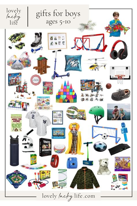 60+ Christmas Gift Ideas for Boys - Lovely Lucky Life Gift Ideas For Boys, Stocking Stuffers For Boys, Best Gifts For Boys, Cool Gifts For Teens, Top Christmas Gifts, Presents For Boys, Gifts For Teen Boys, Christmas Gifts For Boys, Old Christmas