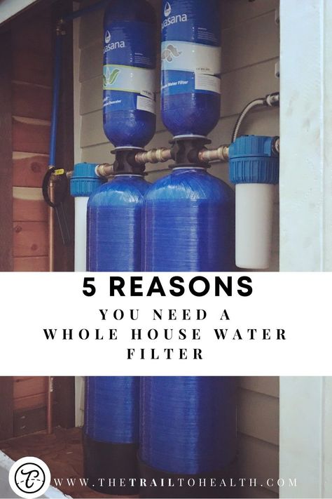 Having a small water filter pitcher just doesn’t cut it anymore with the amount of harmful contaminants that are in tap water. Having a whole house water filtration system is the best option to provide safe drinking, cooking, and bathing water for you and your family. Whole House Water Filter System, Water Filter Diy, Eco House Plans, Whole House Water Filtration System, Ceramic Water Filter, House Appliances, Water Softener System, Home Water Filtration, Water Filter Pitcher