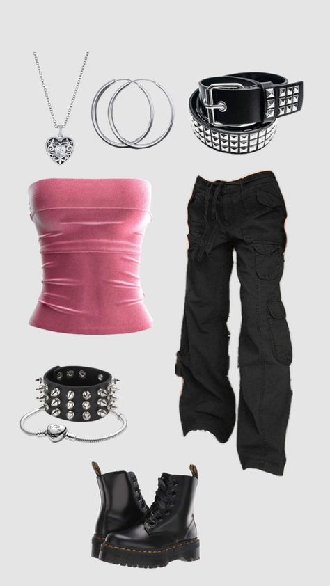 tara yummy inspired 🩷🎱 #tarayummy #emo #y2k #outfitinspo #beauty #pink Estilo Emo, Middle School Outfits, Tara Yummy, Emo Y2k, Y2k Clothes, Emo Fashion, Swaggy Outfits, Alternative Outfits, Stage Outfits