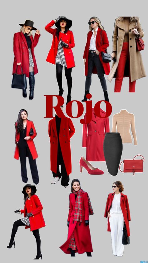 Ideas de outfits con rojo Ideas De Outfits, Blazer