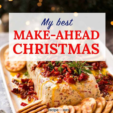 Christmas Easy Lunch Ideas, Christmas Food Make Ahead, Christmas Starters Ideas Make Ahead, Christmas Lunch Set Up, Christmas Lunch Starters Ideas, Holiday Cooking Christmas Dinner Recipes, Paula Deen Christmas Recipes, Christmas Dinner For Four, Best Christmas Meals