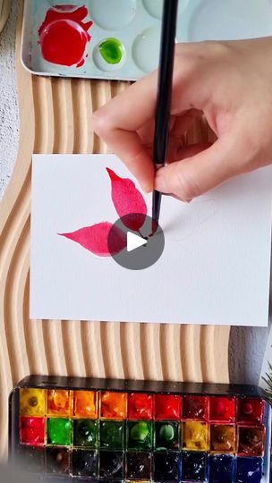 12K views · 277 reactions | How to Paint Watercolor Poinsettia 🎄 Another holiday card idea. Step-by-step tutorial in my Skillshare class😄 #watercolorpoinsettia #poinsettia #watercolorcard #holidayvibes #diycard | Joly Poa Watercolorist | Joly Poa Watercolorist · Original audio Poinsettia Watercolor Paintings, Watercolor Poinsettia Tutorial, Watercolor Pointsetta, Hand Painted Poinsettias, Painted Poinsettia Acrylic, Watercolour Pointsettia, Watercolor Poinsettia, Skillshare Classes, Paint Watercolor