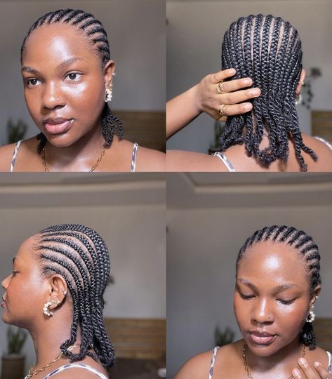 Cornrow Hairstyles For School, Natural Cornrow Hairstyles, Cornrows Natural Hair, Cornrows Braids For Black Women, Short Box Braids Hairstyles, Natural Hair Stylists, Short Box Braids, Protective Hairstyles For Natural Hair, Hairstyles For Teens