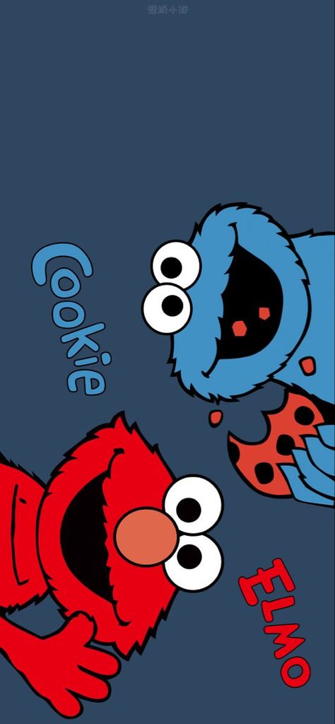 Elmo Cute Wallpaper, Elmo And Cookie Monster Wallpaper, Cookie Monster Wallpaper Iphone, Sesame Street Wallpaper, Elmo Cute, Cookie Monster Wallpaper, Elmo Wallpaper, Street Wallpaper, Kaws Iphone Wallpaper