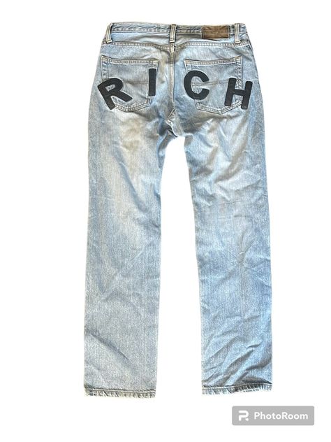 Vintage John Richmond “RICH” jeans John Richmond, Women's Bottoms, Blue Jeans, Mens Jeans, Slim Fit, Quick Saves, Clothes