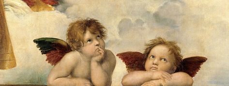 Traveling through art history: 20 brilliant paintings of angels & more – Veronica Winters Painting Sistine Madonna, Cherub Baby, Poster Vintage, Print Poster, Madonna, Art Digital, Paintings, Art