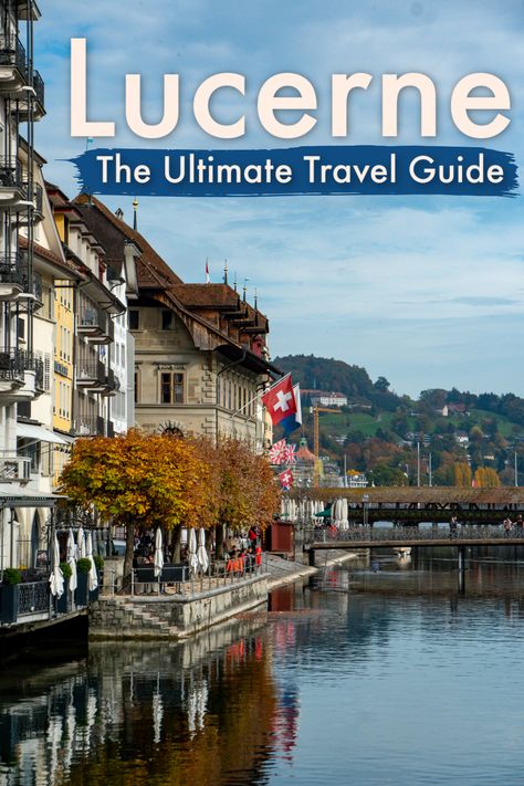 Lucerne as you have never seen before! Welcome to our ultimate guide to Lucerne, Switzerland. The best things to do in Lucerne, Lake Lucerne, and in the surrounding mountains. We put together an itinerary that mixes history, adventure, food and fun. Plus tips about getting there and around, and the best hotels in Lucerne, from cheap accommodation to luxury hotels by Lake Lucerne. Everything you need to know to plan your trip to Lucerne is here. Lake Lucerne Switzerland, Switzerland Bern, Viking Cruise, Europe Packing, Rhine River Cruise, Travel Malaysia, Lake Lucerne, Switzerland Vacation, Switzerland Hotels