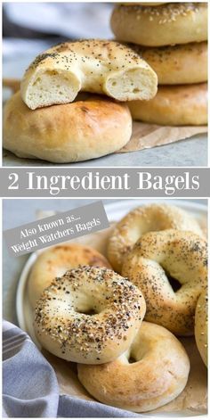 Healthy Self Rising Flour Recipes, Yogurt Flour Bagels, Self Rising Flour Greek Yogurt Recipes, Recipes Using Self Rising Flour Baking, What To Make With Self Rising Flour, Self Rise Flour Recipes, Self Rising Flour Recipes Bread, Self Rising Flour Recipes, 2 Ingredient Bagels