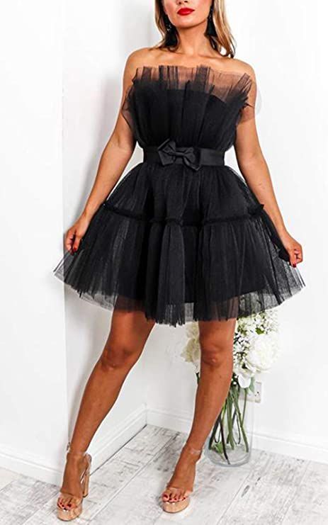 Homecoming Dresses For Teens, Ruffle Prom Dress, Ruffles Dress, Evening Party Dresses, Mini Homecoming Dresses, Tulle Homecoming Dress, Tulle Tutu, Aesthetic Songs, Evening Party Dress