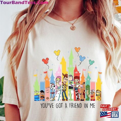 You've Got A Friend In Me Toy Story Shirt Disney Vacation 2023 Unisex Hoodie Check more at https://tourbandtees.com/product/you-ve-got-a-friend-in-me-toy-story-shirt-disney-vacation-2023-unisex-hoodie/ Shirts For Disney, Toy Story Shirts, Toy Story Shirt, Friends Sweatshirt, Mickey Mouse Shirts, Disney Friends, Matching Tees, Funny Graphic Tees, Family Shirt