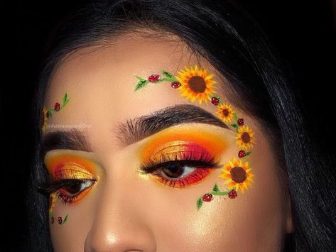 Makeup Fantasi, Fantasy Make-up, Make Up Designs, Makeup 2018, Drag Make-up, Flower Makeup, Makeup Eye Looks, Creative Eye Makeup, Crazy Makeup