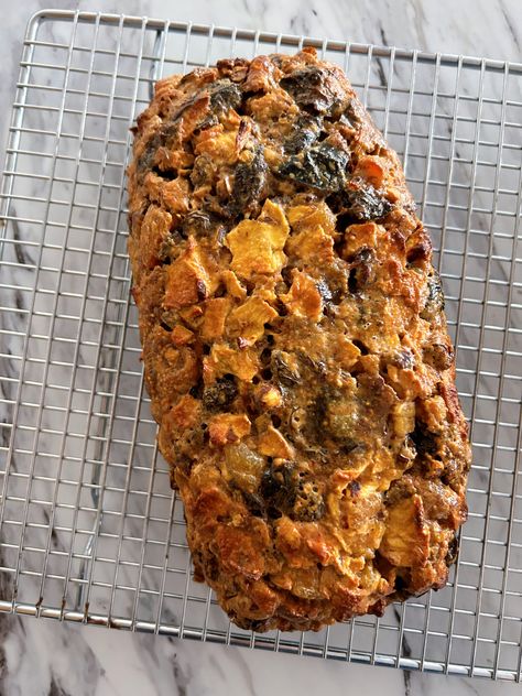 German Fruit and Nut Bread (Swabian Hutzelbrot) | Accidental Artisan Fruit And Nut Bread, Fruit Breads, Dried Pears, Bread Jam, Spelt Bread, Seed Bread, Sweet Dough, Fruit Bread, German Recipes