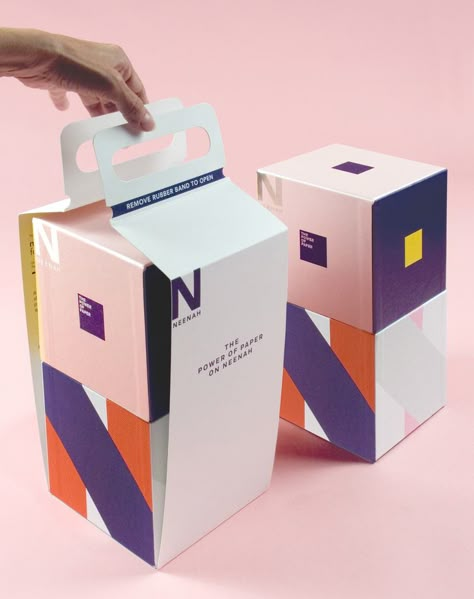 Packaging With Handle, Paper Packaging Design, Hang Tag Design, Gift Luxury, Cool Packaging, 카드 디자인, Cookie Packaging, Box Packaging Design, Sleeve Packaging