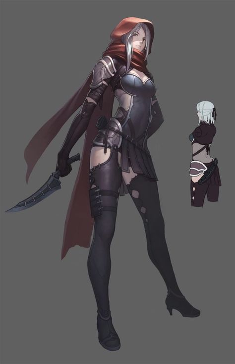 Girl Hand On Hip, Pathfinder Character, Elbow Gloves, Female Armor, Female Character Concept, Hair Simple, Thigh Boots, Shoes Silver, Fantasy Pictures