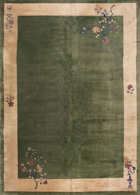 Chinese Art Deco Carpet Stock Id: 23494 Circa: 1920 Width: 11' 0'' ( 335 cm ) Length: 15' 6'' ( 472 cm )  https://www.antiquerugstudio.com/Chinese%20-%20Art%20Deco/23494  #chineseartdeco #chineseartdecocarpet #antiquechineseartdecorug #antique #handmade #artwork #finecarpet #floorplan #flooring #interior #interiordesign Chinese Art Deco Rug, Theatre Collage, Carpet Illustration, Chinese Carpet, Mood Board Bedroom, Chinese Deco, Art Deco Carpet, Carpet Fabric, Chinese Art Deco