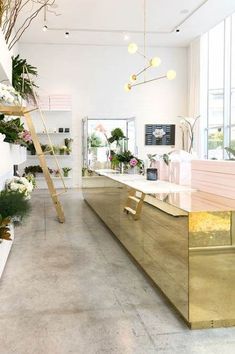 Butik Design, Flower Shop Interiors, Flower Shop Design, Home Office Inspiration, 아파트 인테리어, Showroom Design, Retail Interior, Store Interior, Hospitality Design