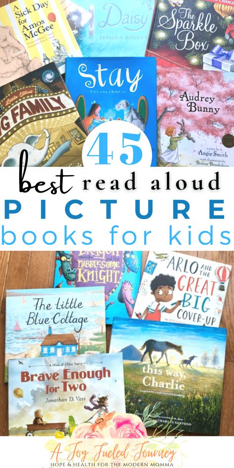 Best Read Aloud Picture Books: 45 Wholesome Stories For Kids - A Joy Fueled Journey Read Aloud Picture Books, Best Picture Books, Picture Books For Kids, Family Read Alouds, Writing Childrens Books, Elementary Books, Read Aloud Activities, Kid Books, Wholesome Pictures