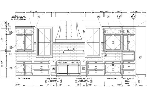 Kitchen Elevation With Dimensions, Kitchen Elevation Drawing, Interior Elevation, Kitchen Elevation, Kitchen Cabinet Interior, Cabinet Interior, Kitchen Arrangement, Building Kitchen Cabinets, Standard Kitchen