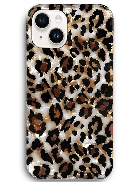 PRICES MAY VARY. Compatibility:Leopard Case Compatible with iPhone 15 6.1-Inch (2023 Release). Perfectly fits your iPhone 15. Supports wireless charging.NOT fit for other for iPhone models. (Please check your cell phone model carefully before buying.) Glossy Back cover features shiny vintage leopard cheetah pearly shell animal print pattern design that compliments your personal style Features raised lips to keep phone screen and camera off surfaces.Protect your phone from scratches, bumps and ot Amazon Iphone Cases, Phone Cases Amazon, Cheetah Print Phone Case, Amazon Phone Cases, Leopard Print Phone Case, Fall Phone Case, Shell Animals, Vintage Leopard, Girl Phone Cases