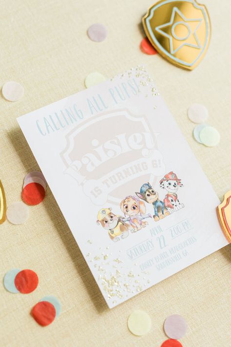 Modern Paw Patrol Invitation, Paw Patrol Birthday Modern, Skye Invitations Paw Patrol, Paw Patrol 3rd Birthday Invitations, Skye Paw Patrol Invitations, Boho Paw Patrol Party, Paw Patrol Party Invitations Free, Paw Patrol Birthday Party Favors, Paw Patrol Invite