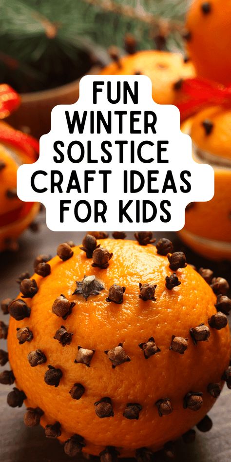 Solstice Crafts For Kids, Winter Solstice Crafts For Kids, Winter Solstice Activities, Solstice Activities, Winter Craft Projects, Winter Solstice Rituals, Winter Solstice Party, Yule Traditions, Winter Solstice Traditions